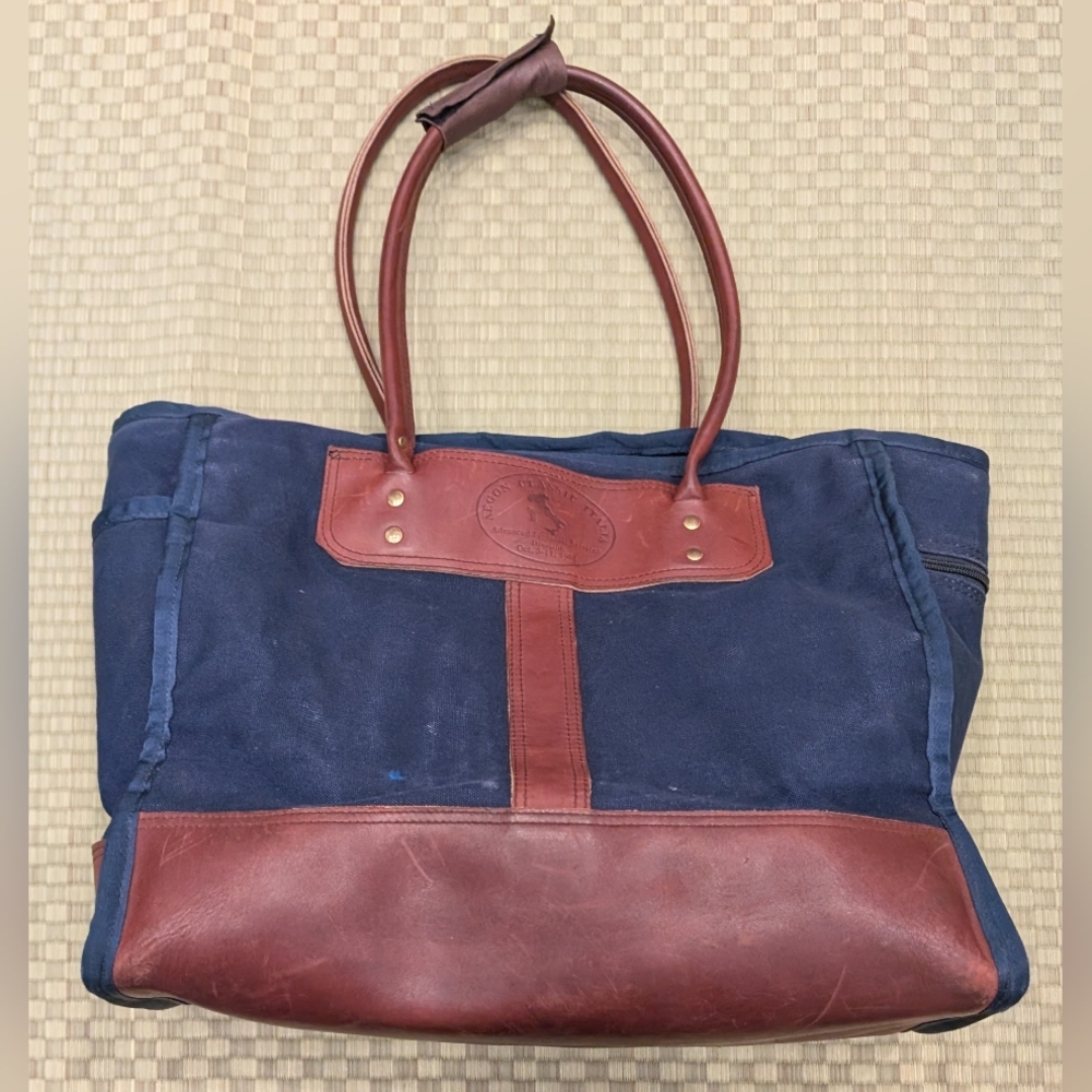 Duluth Pack Sportsman's Tote Company Embroidered Canvas Leather Made in USA